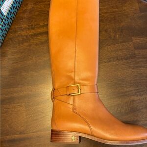 Tory Burch Brooke 25MM Knee Boot - Calf Leather Size 7.5